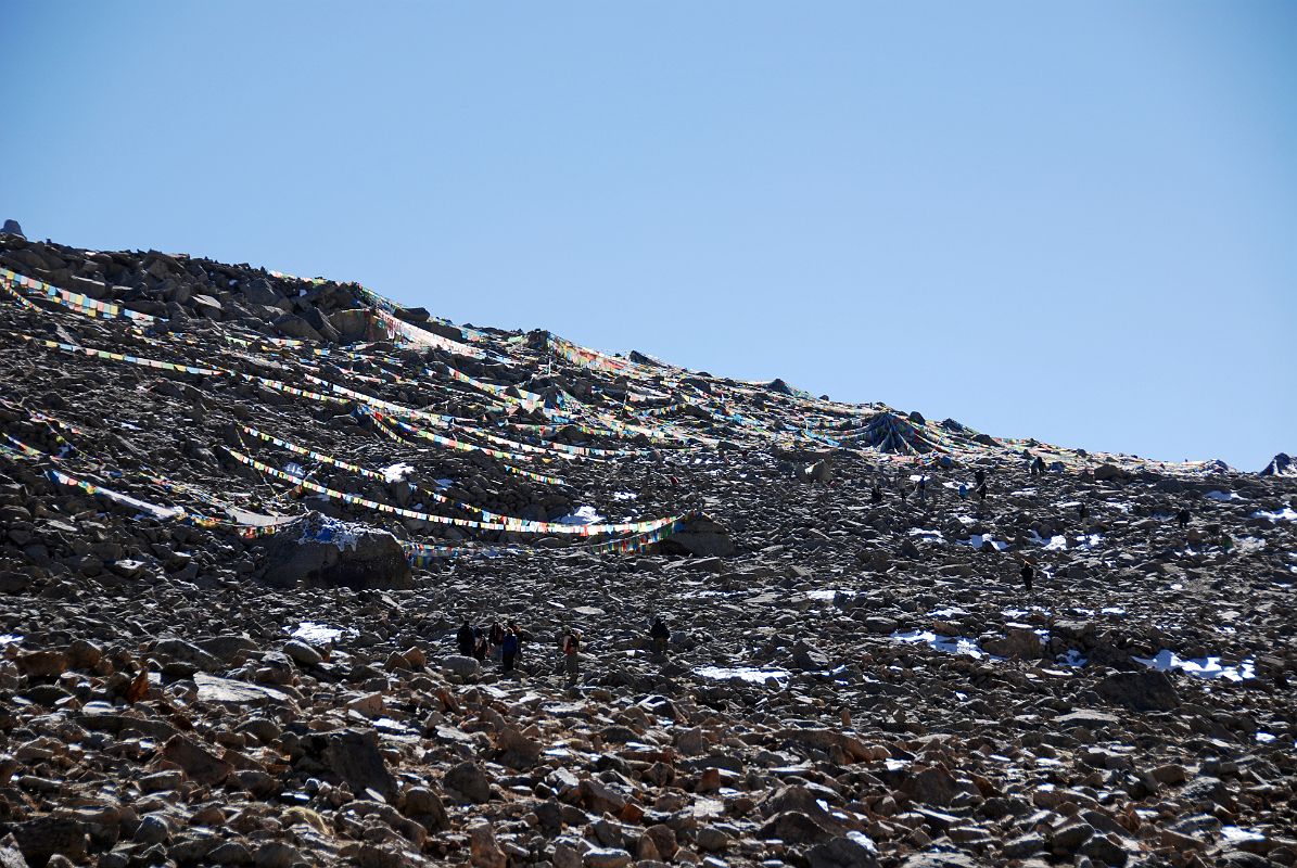 50 Dolma La Is Just Ahead On Mount Kailash Outer Kora The Dolma La (5653m) is just ahead.